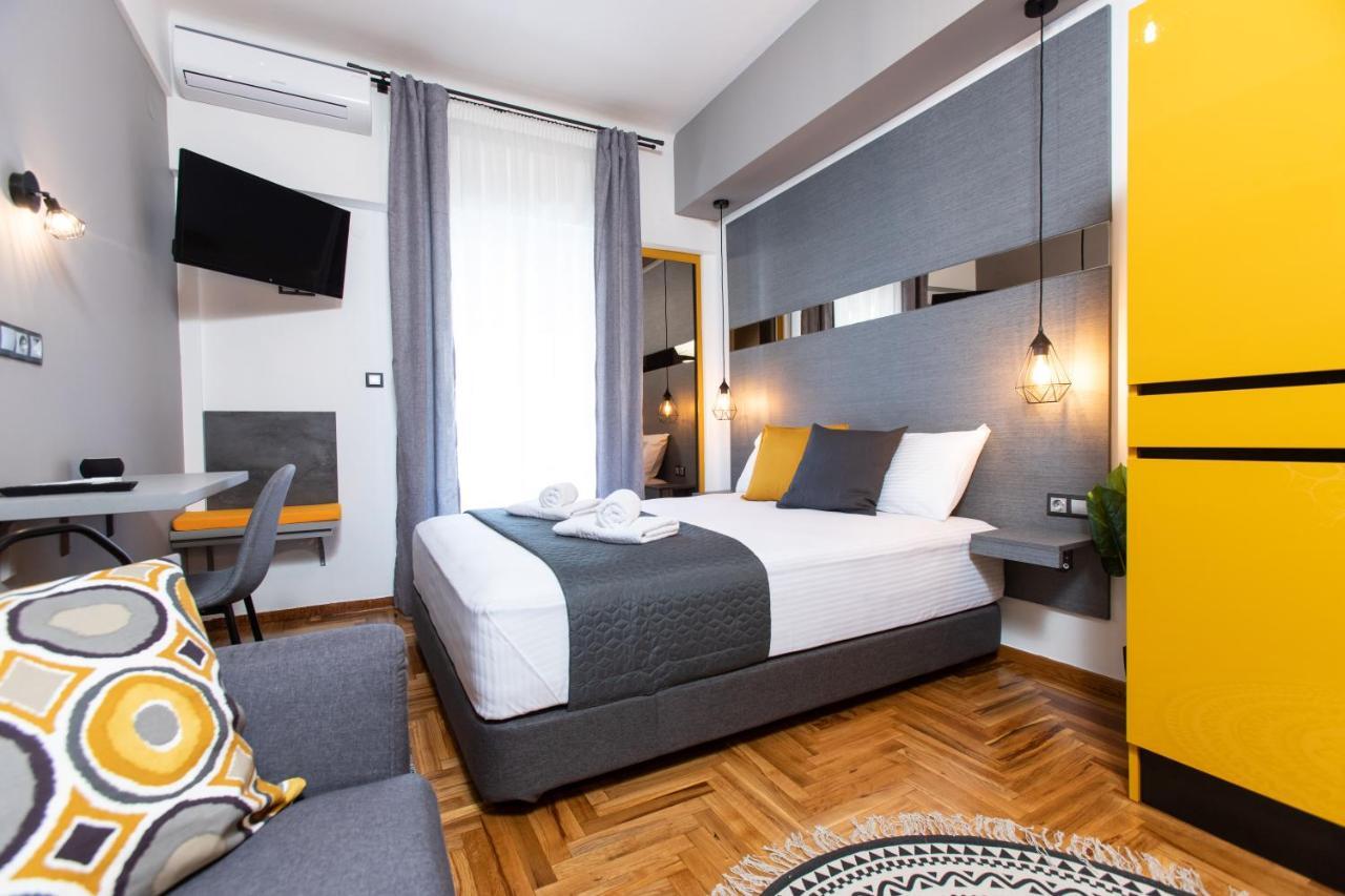 Downtown Luxury Boutique Suites : The Yellow Suite Salonic Exterior foto